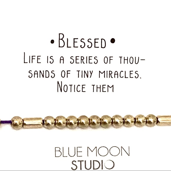 Clip Frame with Morse Code Bracelet “Blessed” - Picture 6 of 6